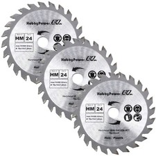 3x Lame de Scie Bois Plastique