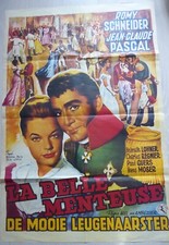 Affiche de cinéma La Belle Menteuse avec Romy Schneider