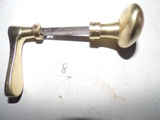 Poignées de porte anciennes en laiton