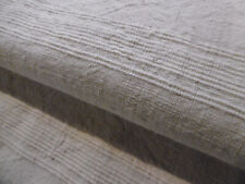 Nappe de vigneron XIXéme lin écru à liteaux (8)