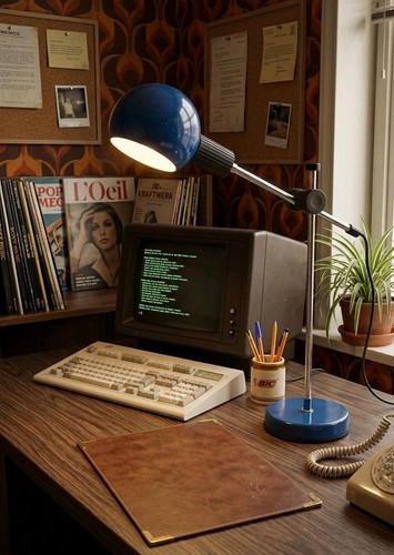Lampe bureau vintage veneta - de,