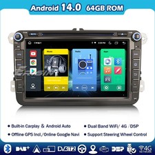 8" 64GB Android 14 Autoradio