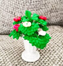 VASQUE DE JARDIN AVEC FLEURS PLAYMOBIL