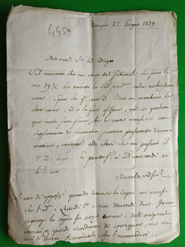 Xixe siècle lettre écrit - xixe,