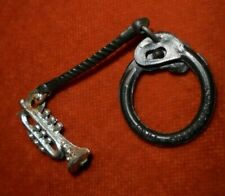 Porte-clés Key ring MINI-MINI Trompette à pistons 25 mm long Instrument à Vent 