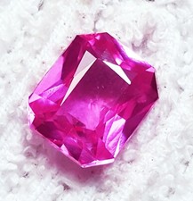 Naturel Rose Clair Saphir 8 CT