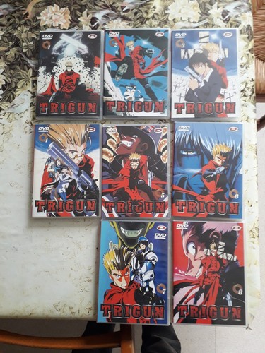 Lot dvd trigun - trigun, pas