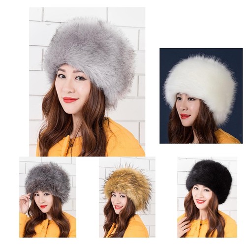 Bonnet hiver chaud fausse - bonnet,
