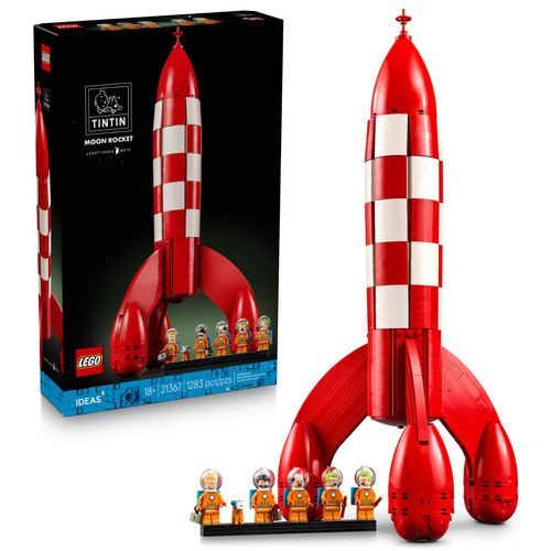 Lego ideas tintin moon - lego,