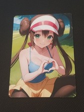 Full Art Pokemon Anime Waifu ACG DIY - Trainer - Rosa #14