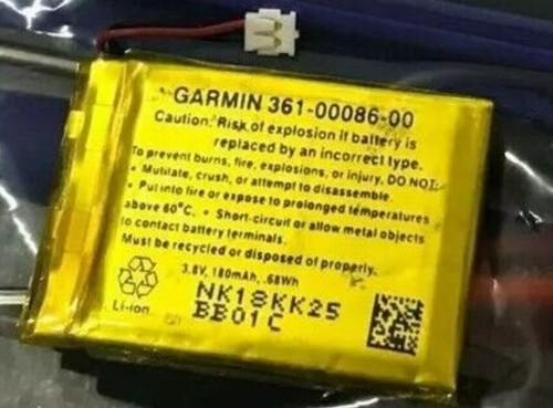 361 00086 180mah battery - 361-00086-00,