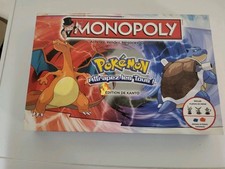 Monopoly Pokemon Edition De Kanto / Hasbro Jeu De Société Complet Bon État !!!!!