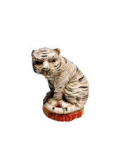 Figurine en résine publicitaire PINDER " Tigre blanc "
