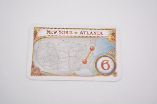 Ticket ride board - ticket, part