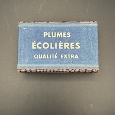 Ancienne boite plumes GILBERT & BLANZY ? Qualité extra