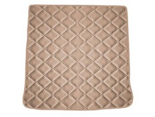 Matelassé Cuir éco BEIGE FONCÉ Tapis coffre pour Audi A4 B6 break 2001-2004