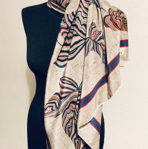 Lot vintage foulards - vintage-foulards, soie