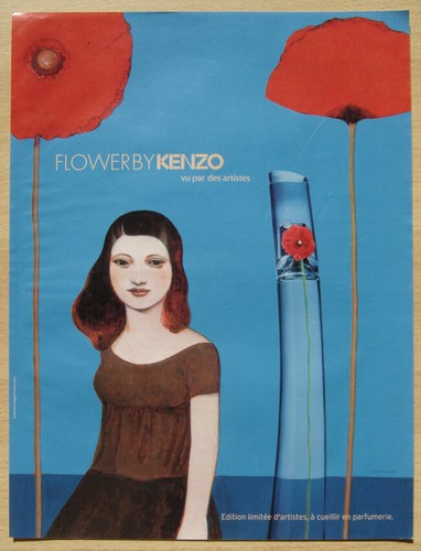 Publicité papier parfum - publicité,