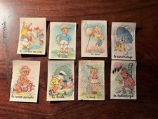 LOT 8 CHROMO IMAGES ANCIENNES