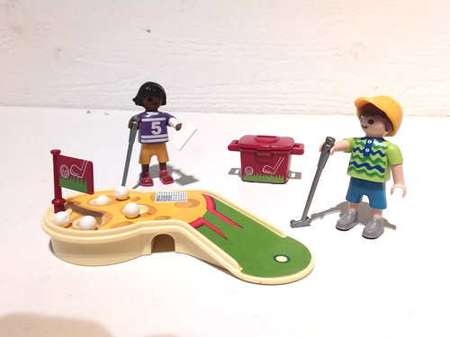 Playmobil mini golf - mini, enfants