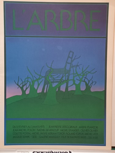 Reproduction affiche folon - affiche,