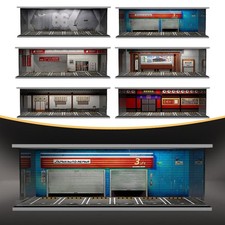 Garage à voitures miniatures