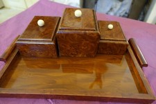 necessaire de fumeur art déco