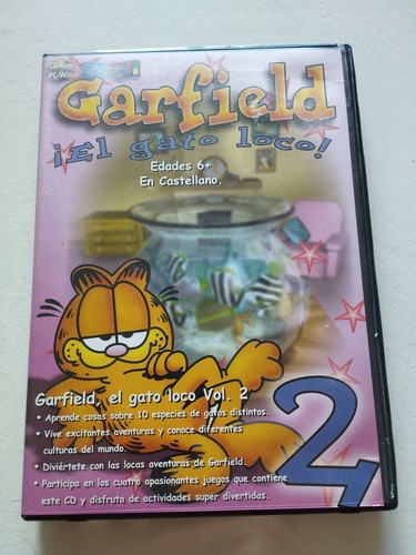 Garfield gato loco vol - gato,