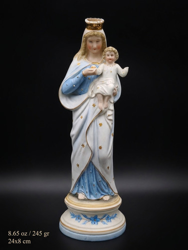 Ancienne figurine vierge marie - vierge,
