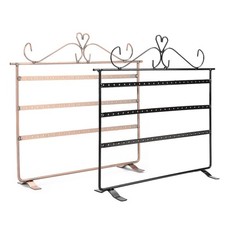72 Holes Earrings Necklace Bracelet Jewelry Display Stands Hanger Holder Rack