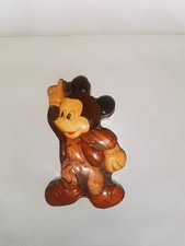 Boîte à secrets en bois - Forme mickey mouse Walt Disney boite a bijoux rare