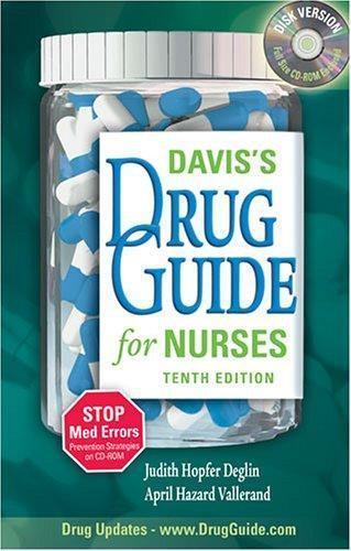 Davis drug guide for - davis's,