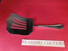 PELLE ASPERGE ART DÉCO ORFEVRE INCONNU 24 CM BEL ÉTAT MÉTAL ARGENTÉ 