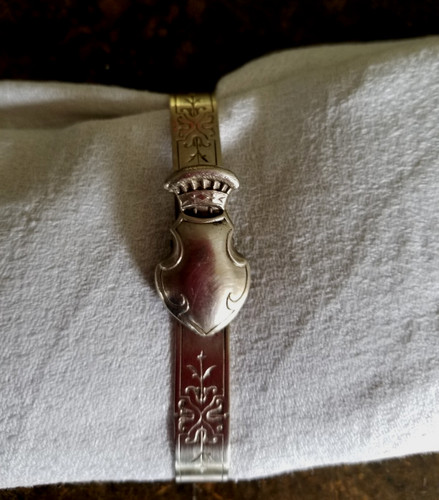 Ancien rond serviette - ancien,