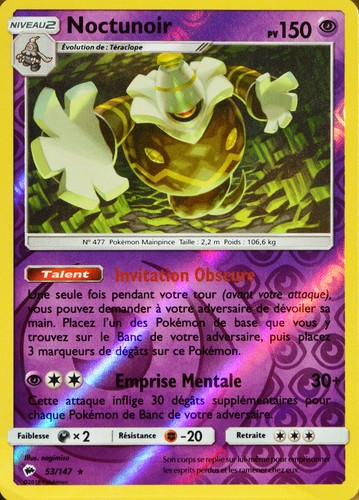Carte pokémon 147 - carte,