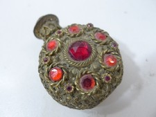 1044- FLASQUE FIOLE METAL