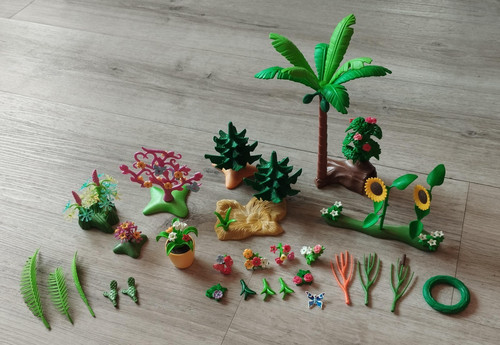 Playmobil lot végétation - ,
