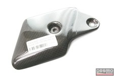 Carbon exhaust heat shield