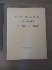 Congo Gabon  Cameroun  Dahomey