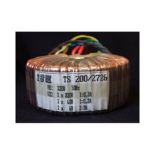 Transformateur Torique secondaire 2x 220 volts , 2x 60 volts , 2x 6v    DepD6h3