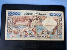 Billet 10 000 Francs Banque Algérie & Tunisie – 22.01.1957 – Série M.303 -TBE