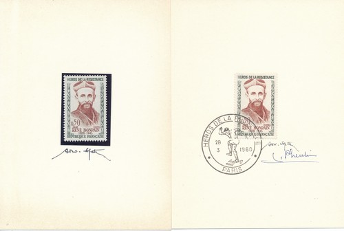 France 1960 n1252 résistant - france,