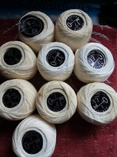 Lot De 9 Bobines  De Fil à Dentelle   A La Clé
