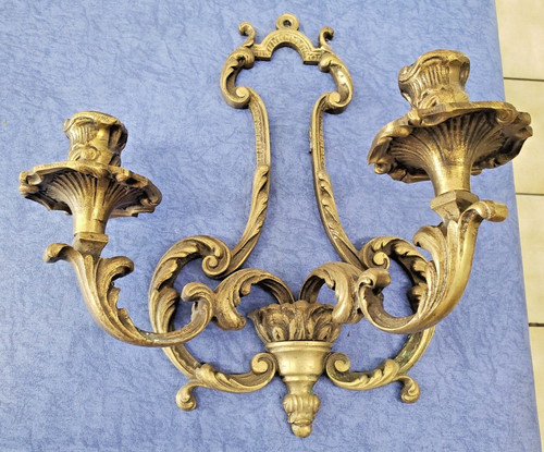 Ancienne applique bronze - applique, en