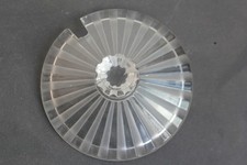 BACCARAT Couvercle en cristal confiturier Côtes alternées (71628)