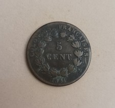 5cent Louis Philippe Colonies francaises 1841 (Guadeloupe) Bronze