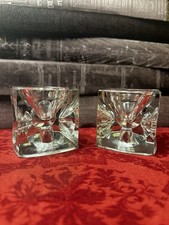 Bougeoir En Cristal De Boheme