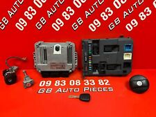 PEUGEOT 207 1.4 HDI KIT DEMARRAGE CALCULATEUR 0281017388 9666986880