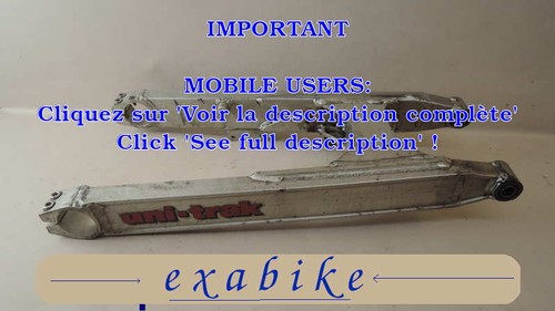Bras oscillant pour - pour, kawasaki