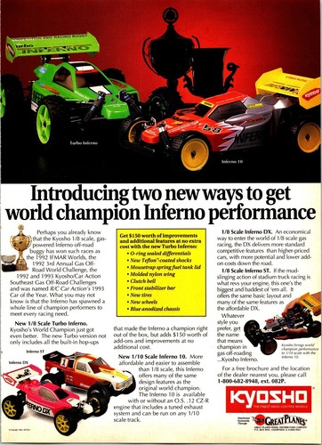 Kyosho inferno off road buggy - inferno,